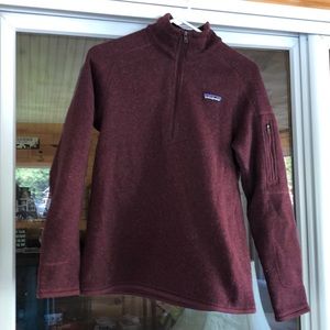 Patagonia quarter zip sweater